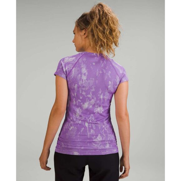 Lululemon Swiftly Tech Short Sleeve Shirt 2.0 Sz 16 - Picture 4 of 6